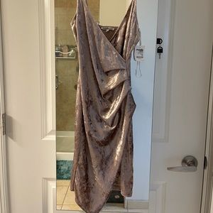 Charlotte Russe Crushed Velvet Dress